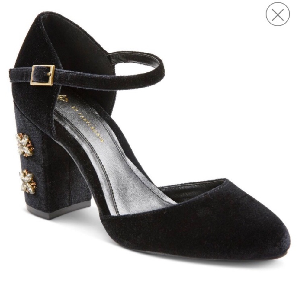 Embellished heels
